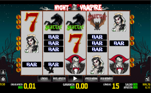 Toros y vampiros contraatacan en las tragaperras del casino Zamba