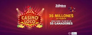 Mayo de Casino Loco arranca en Zamba con $36 millones en premios